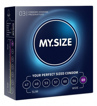 Презервативы MY.Size размер 69 - 3 шт.